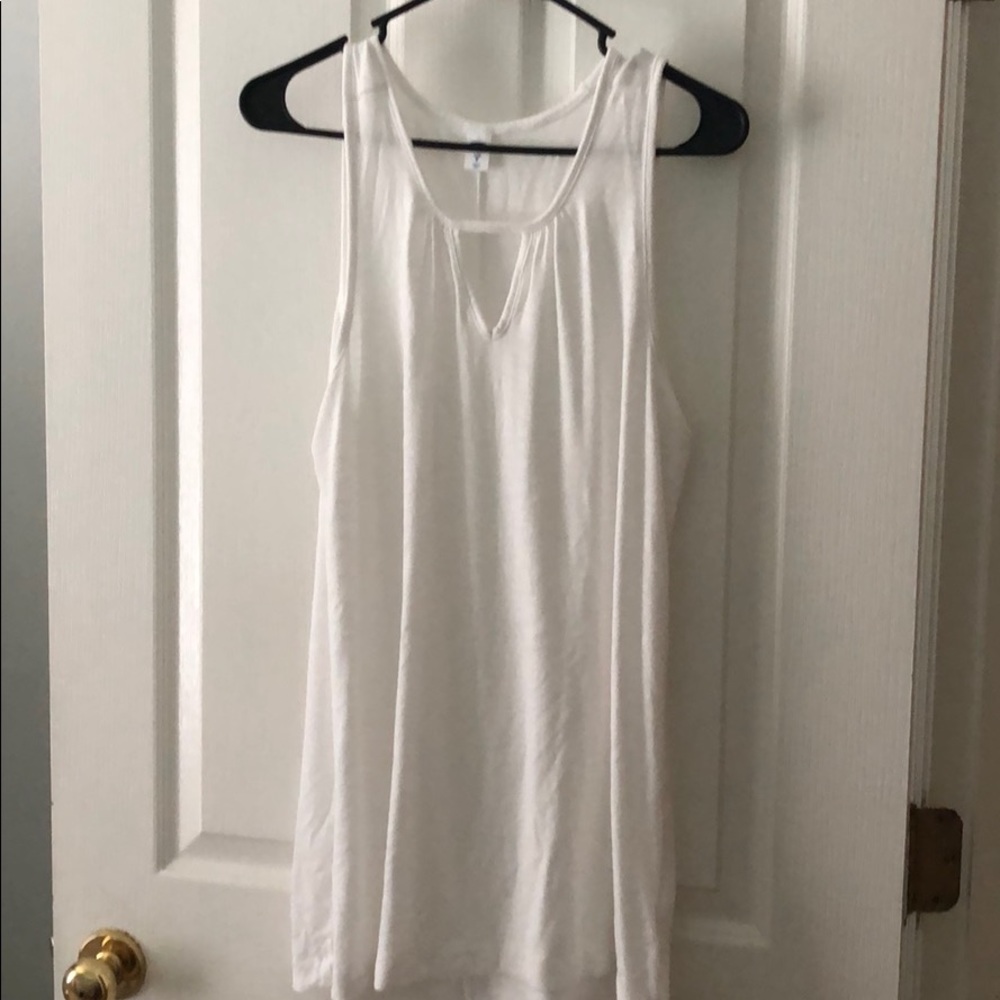 White tank top